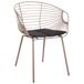 Beliani Silla de comedor HOBACK Beliani Silla de comedor HOBACK Beige
