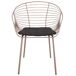 Beliani Silla de comedor HOBACK Beliani Silla de comedor HOBACK Beige