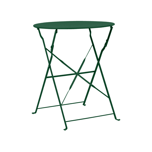 Conjunto de varanda Dobrável FIORI Metal Verde escuro Verde