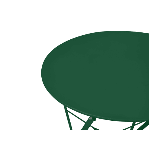 Conjunto de varanda Dobrável FIORI Metal Verde escuro Verde