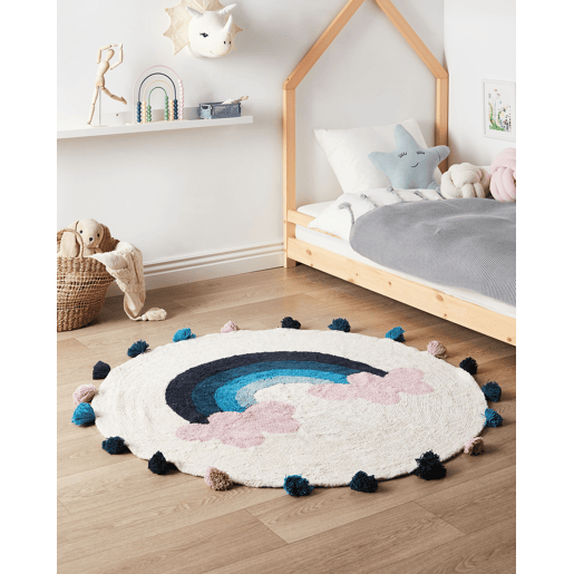 Tapetes para Crianças GORISA Multicolor ø 120 cm Algodão
