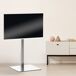 Soporte de pie para TV Soporte de pie para TV Plateado