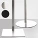 Soporte de pie para TV Soporte de pie para TV Plateado