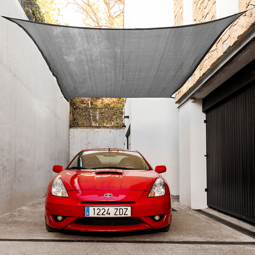 Toldo de Sombreamento Retangular Shazail InnovaGoods 2 x 3 m - Cinzento