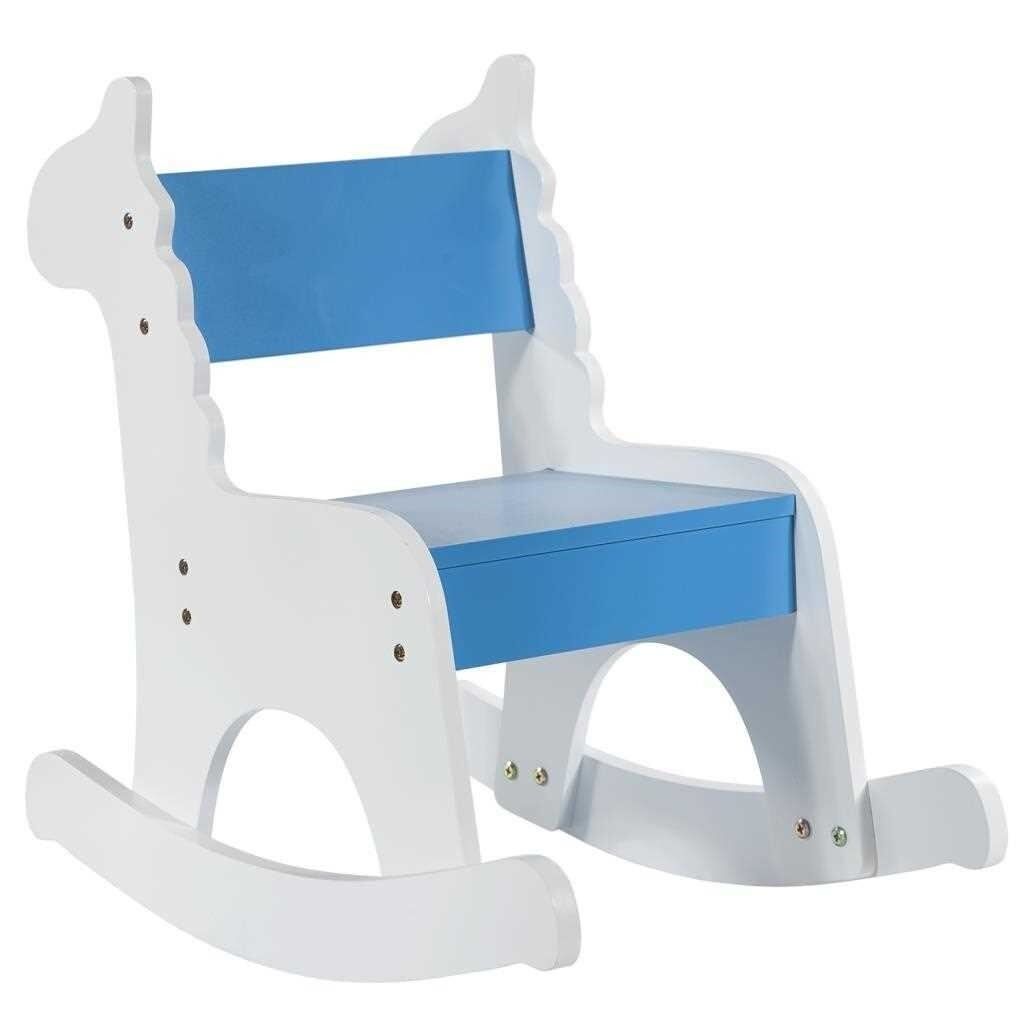 Mecedora infantil de madera con lacado 33