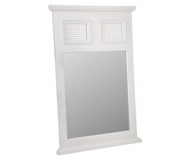 Espejo de madera gris 60x4x90