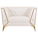 Sillón tapizado Sillón tapizado Blanco
