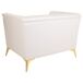 Sillón tapizado Sillón tapizado Blanco
