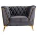 Sillón tapizado Sillón tapizado Gris