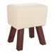 Taburete tapizado Taburete tapizado Beige
