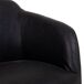 Sillón de madera tapizado Sillón de madera tapizado Negro