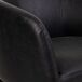 Sillón de madera tapizado Sillón de madera tapizado Negro