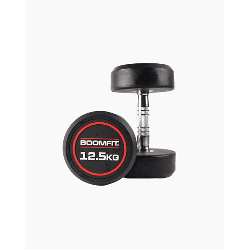 Halteres Redondos de Musculação 12,5Kg (Par) - BOOMFIT