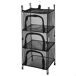 Aktive Organizador armario colgante, desmontable y plegable c/3 niveles Aktive Organizador armario colgante, desmontable y plegable c/3 niveles Negro