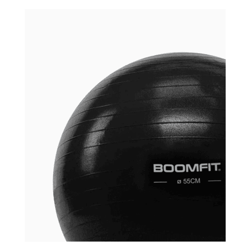 Bola de Pilates Preta 55cm - BOOMFIT Bola de Pilates Preta 55cm - BOOMFIT