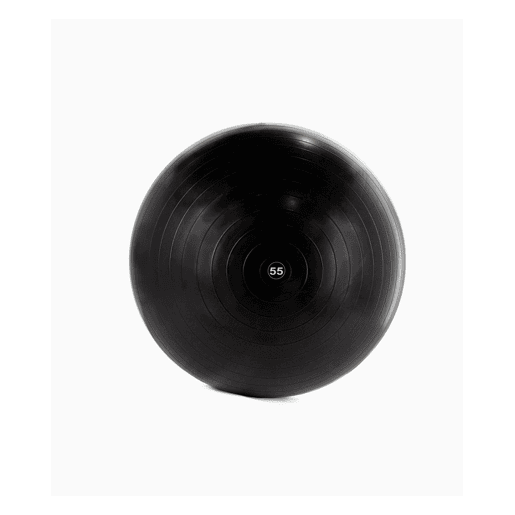 Bola de Pilates Preta 55cm - BOOMFIT Bola de Pilates Preta 55cm - BOOMFIT
