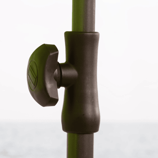 Aktive Beach Guarda-sol grande inclinável verde 200 cm UV30