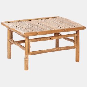 Mesa de centro de jardim CERRETO Madeira de bambu Castanho