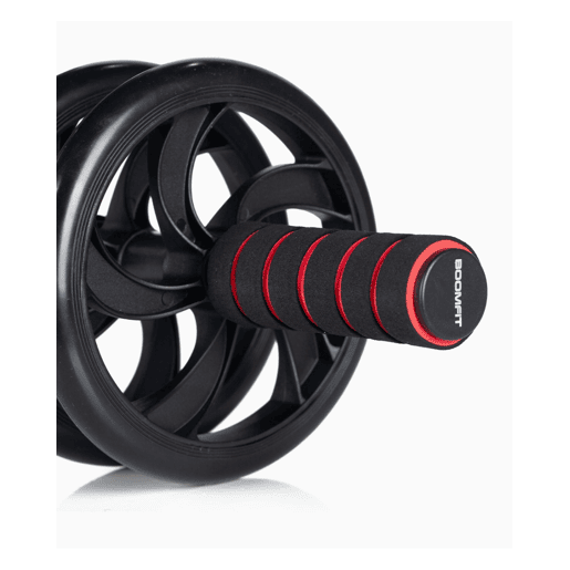 Roda Abdominal - AB Wheel Preto - BOOMFIT