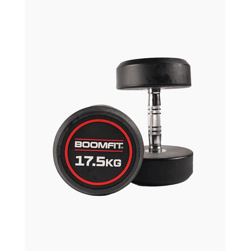 Halteres Redondos de Musculação 17,5Kg (Par) - BOOMFIT
