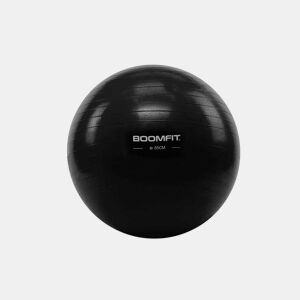 Bola de Pilates Preta 65cm - BOOMFIT