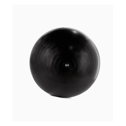 Bola de Pilates Preta 65cm - BOOMFIT