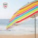 Aktive Sombrilla de playa inclinable Aktive Sombrilla de playa inclinable Multicolor