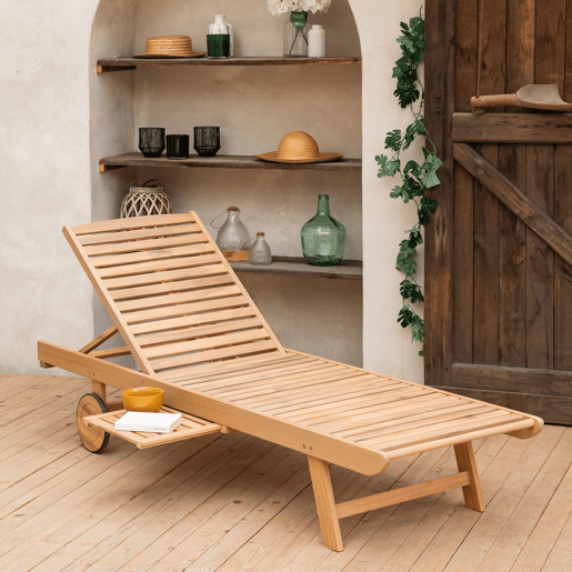Acacia dobrável Sunlounger KANAWA