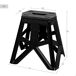 Aktive Taburete plegable camping extraresistente Aktive Taburete plegable camping extraresistente Negro