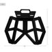 Aktive Taburete plegable camping extraresistente Aktive Taburete plegable camping extraresistente Negro