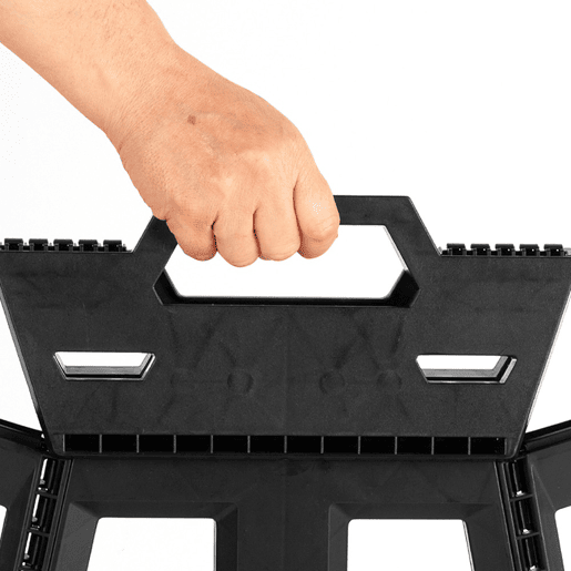 Aktive Taburete plegable camping extraresistente 150 kg casa transporte 41x33x39 cm