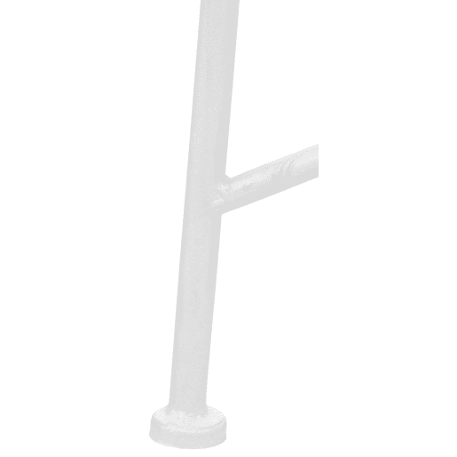 Banco de jardín Tara Metal Blanco 47X113X89 cm