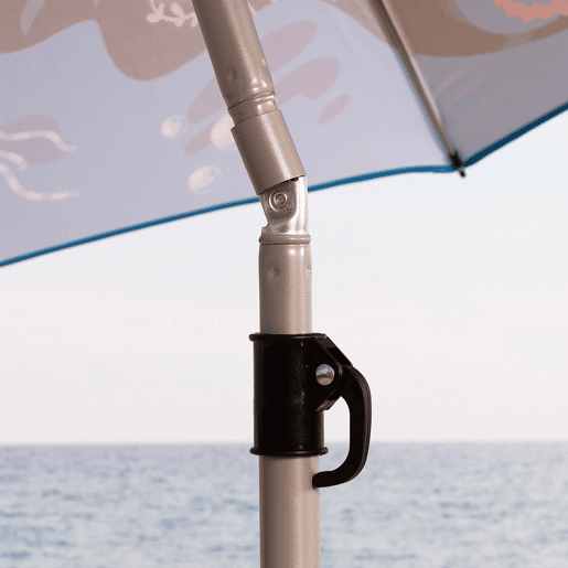 Aktive Guarda-sol de praia 8 varetas 200 cm mundo marinho