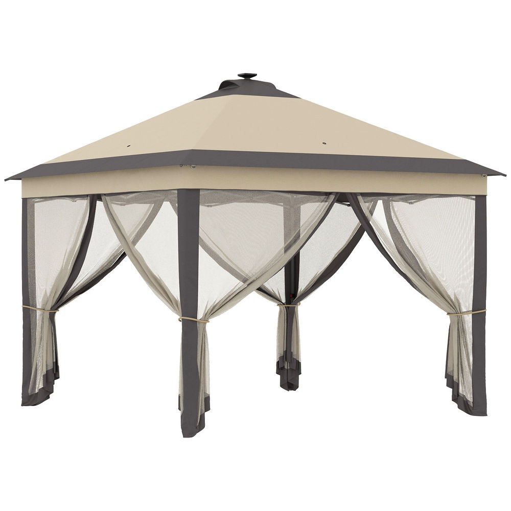 Carpa Plegable Tela Oxford Outsunny