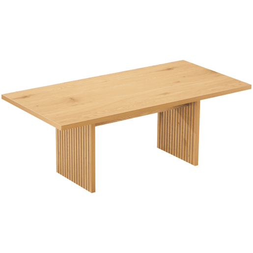 Mesa de centro de madera de estilo escandinavo ALMA