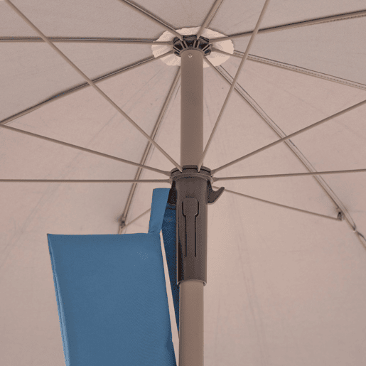 Aktive Guarda-sol grande 220 cm inclinável azul UV50 ccapa