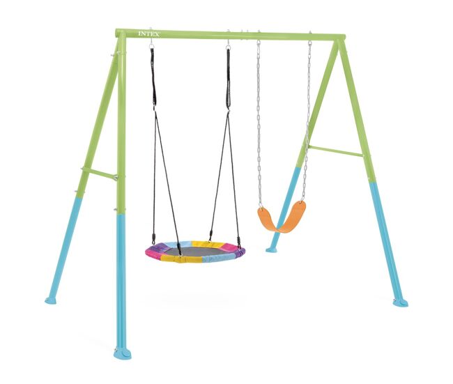 Columpio infantil con nido intex