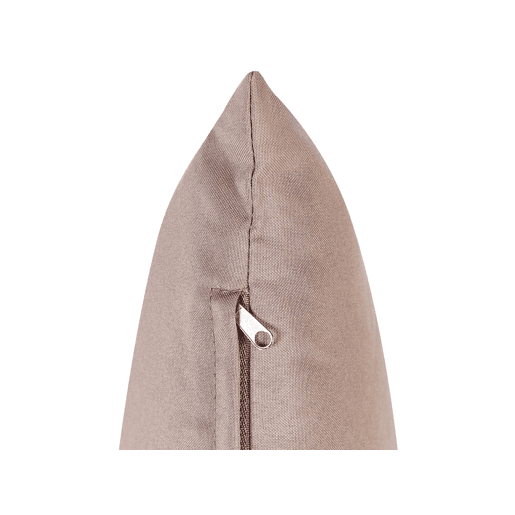 Poltrona modular de jardim CERRETO Madeira de bambu Taupe Poltrona modular de jardim CERRETO Madeira de bambu Taupe