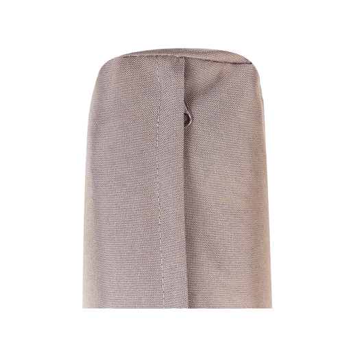 Poltrona modular de jardim CERRETO Madeira de bambu Taupe Poltrona modular de jardim CERRETO Madeira de bambu Taupe