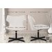 Butaca Lounge - Welland - Simil cuero Butaca Lounge - Welland - Simil cuero Blanco