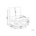 Beliani Silla de jardín CERRETO Beliani Silla de jardín CERRETO Blanco/ Beige