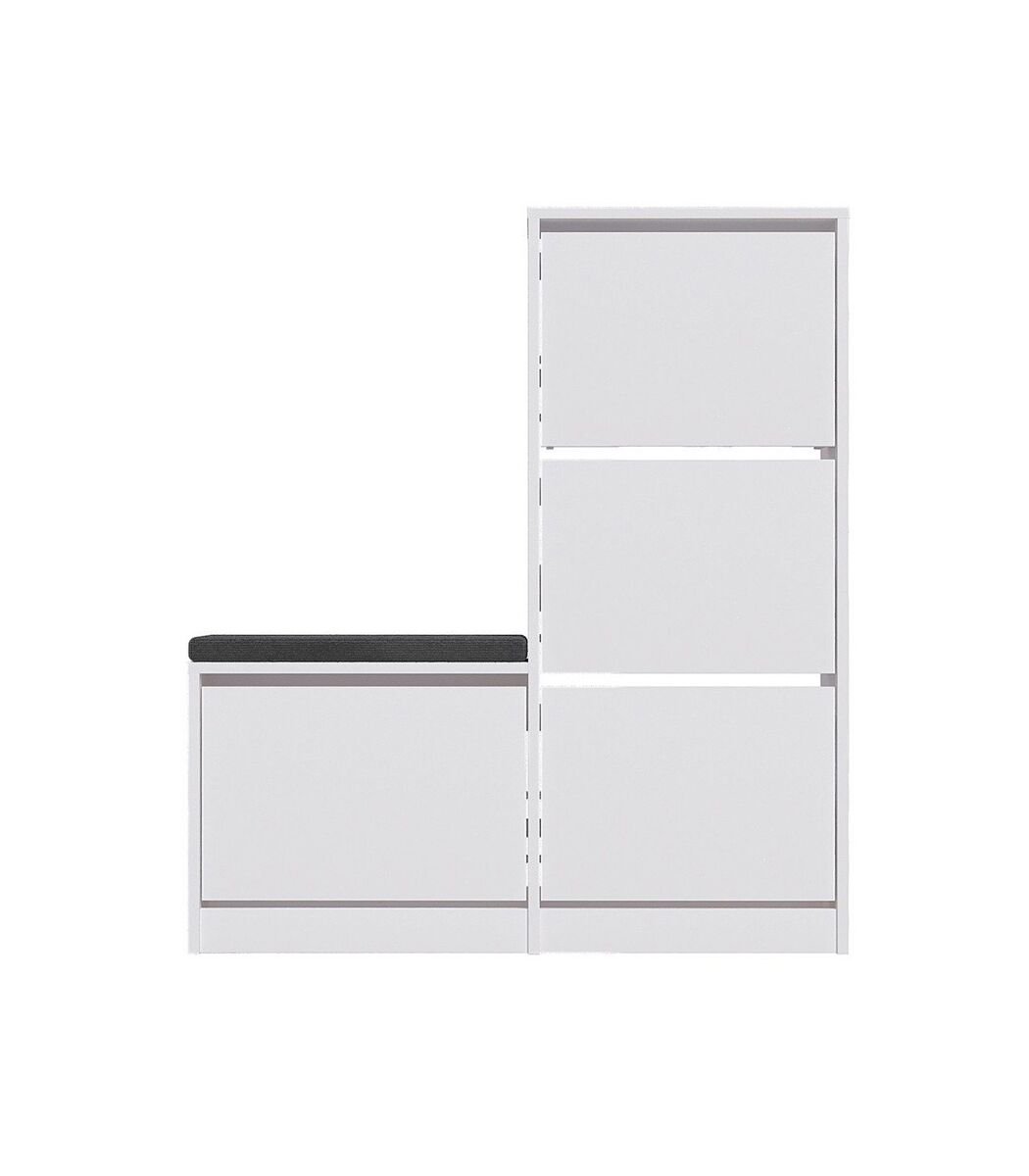 Mueble para zapatos 4 puertas l105 cm - dude