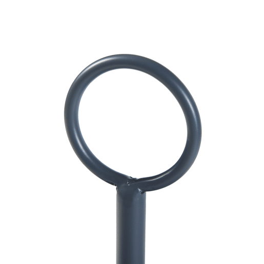 Suporte para plantas Alphen com vaso metálico 48xØ23cm - Preto en.casa