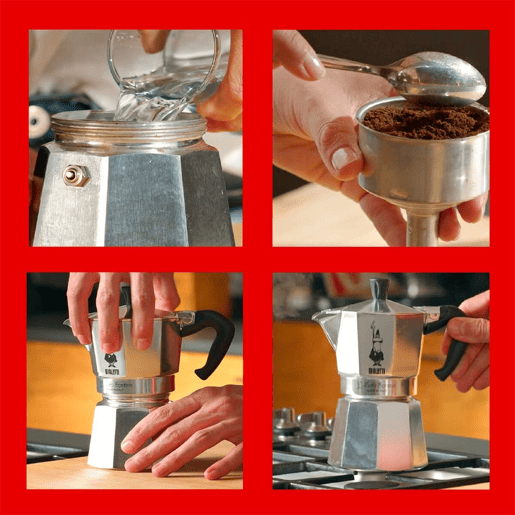 Cafeteira Italiana Bialetti Alumínio