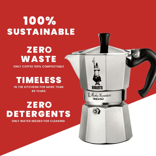 Cafeteira Italiana Bialetti Alumínio