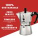 Cafetera Italiana 990001164 Cafetera Italiana 990001164 Plateado