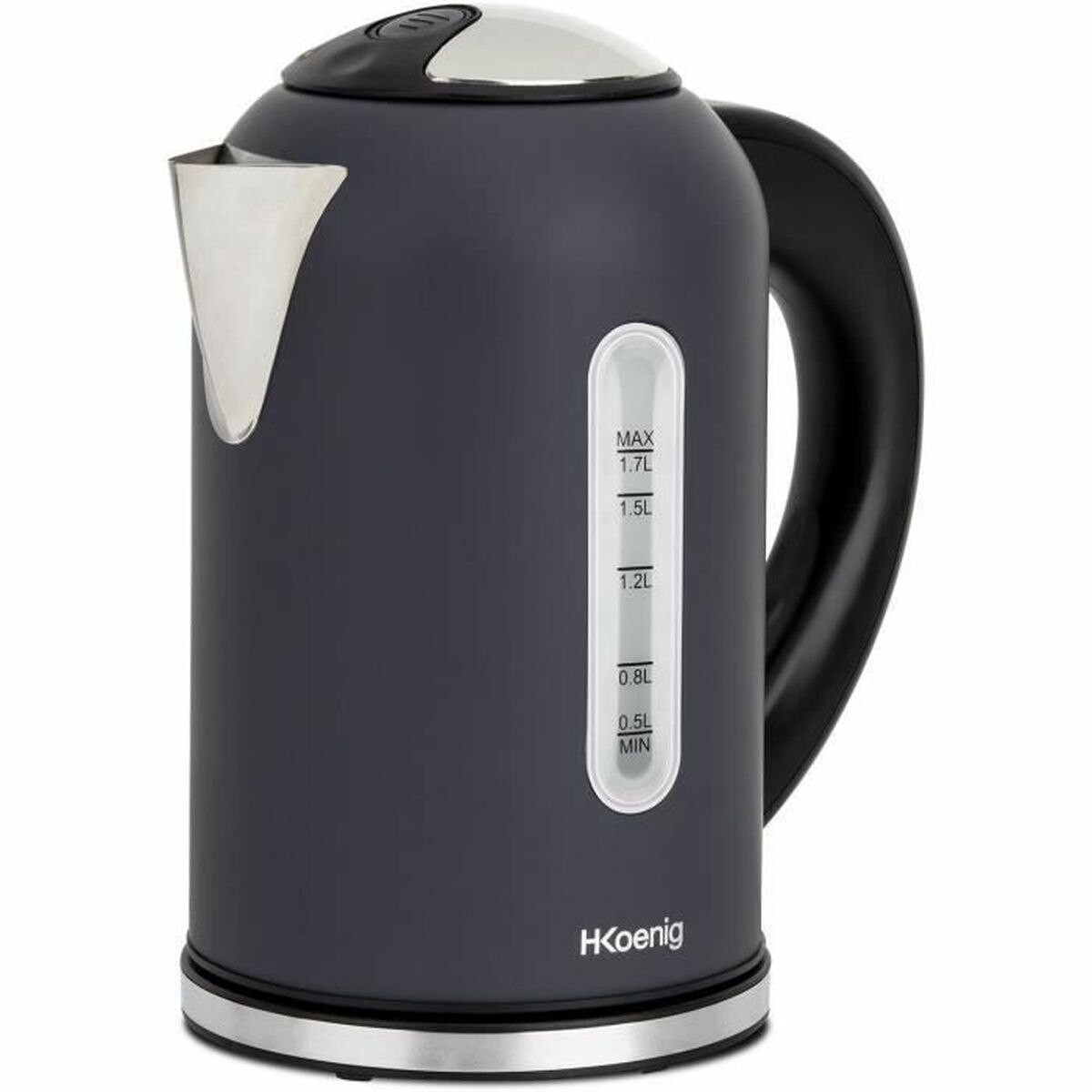 Hervidor hkoenig boe52 2200 w negro acero inoxidable 2200 w 1,7 l 1,7 l