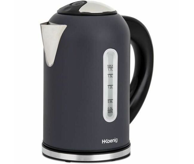 Hervidor hkoenig boe52 2200 w negro acero inoxidable 2200 w 1,7 l 1,7 l