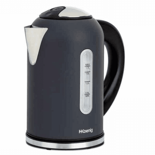 Chaleira Hkoenig BOE52 2200 W Preto Aço inoxidável 2200 W 1,7 L 1,7 L