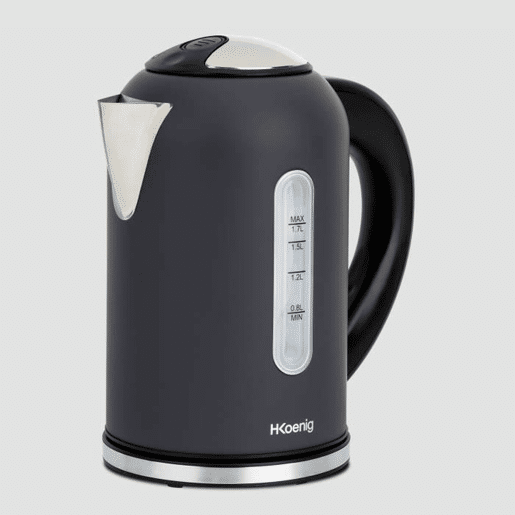 Chaleira Hkoenig BOE52 2200 W Preto Aço inoxidável 2200 W 1,7 L 1,7 L